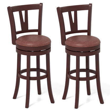 Set Of 2 Counter Height Swivel Barstools, 30 Inches Bar Stools at Gallery Canada