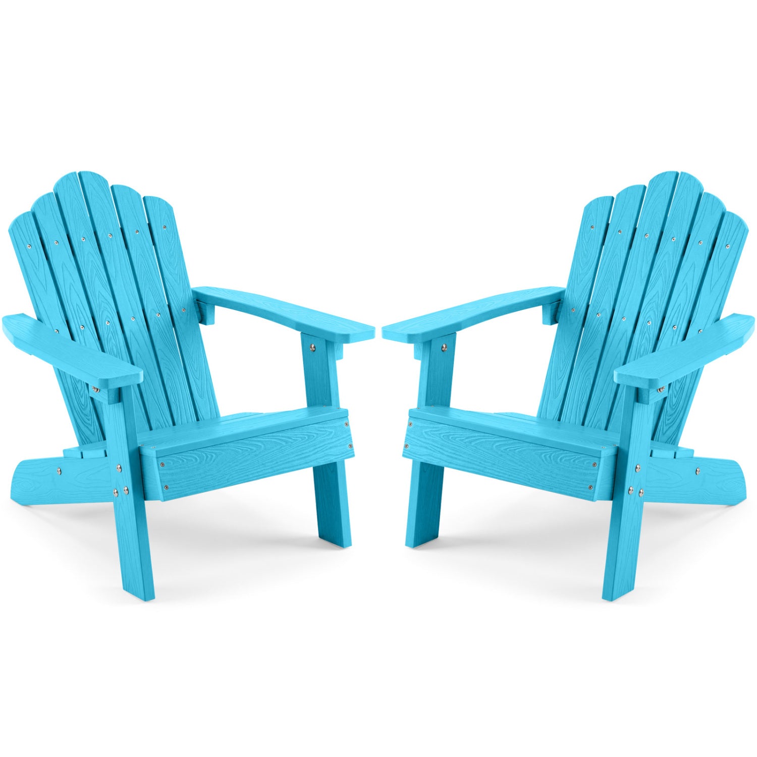 Set of 2 Kids Adirondack Chairs, Outdoor, Turquoise Adirondack Chairs at Gallery Canada