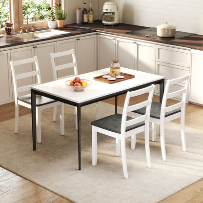 Set Of 2 Wood Dining Chairs, Gray Dining Chairs at Gallery Canada