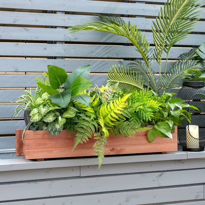 Set Of 2 Wooden Raised Garden Bed, Brown Raised Garden Beds at Gallery Canada