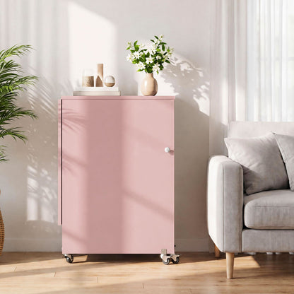 Sewing Machine Table, Charging Station, Lockable Casters, Pink Sewing Tables at Gallery Canada
