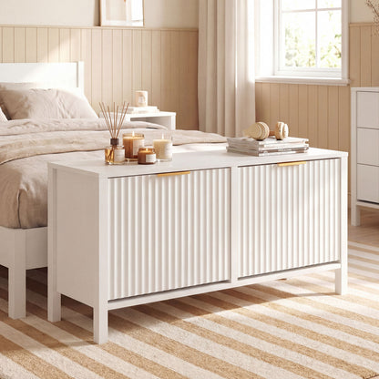 Shoe Storage Bench Narrow Wooden Entryway Bench with 2 Flip Drawers, White Shoe Racks & Storage Benches at Gallery Canada