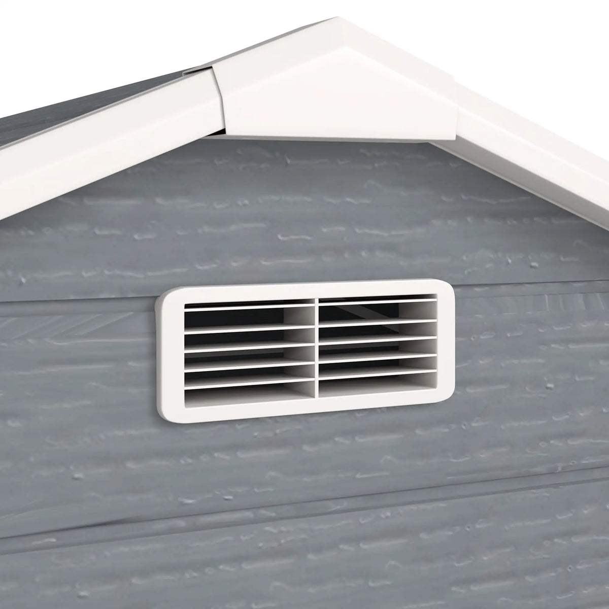 6' x 4' Plastic Garden Shed, Waterproof, Grey Sheds at Gallery Canada