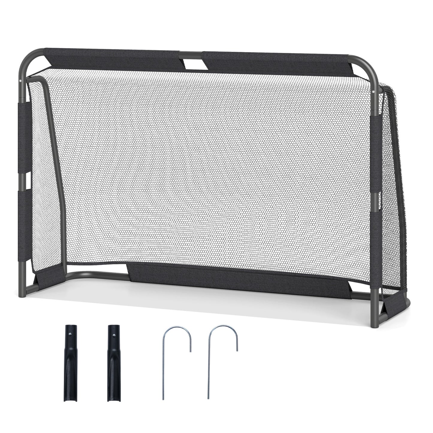 6 Ft X 4 Ft Metal Soccer Goal Set, With Net And Anchoring System Sport Equipments at Gallery Canada