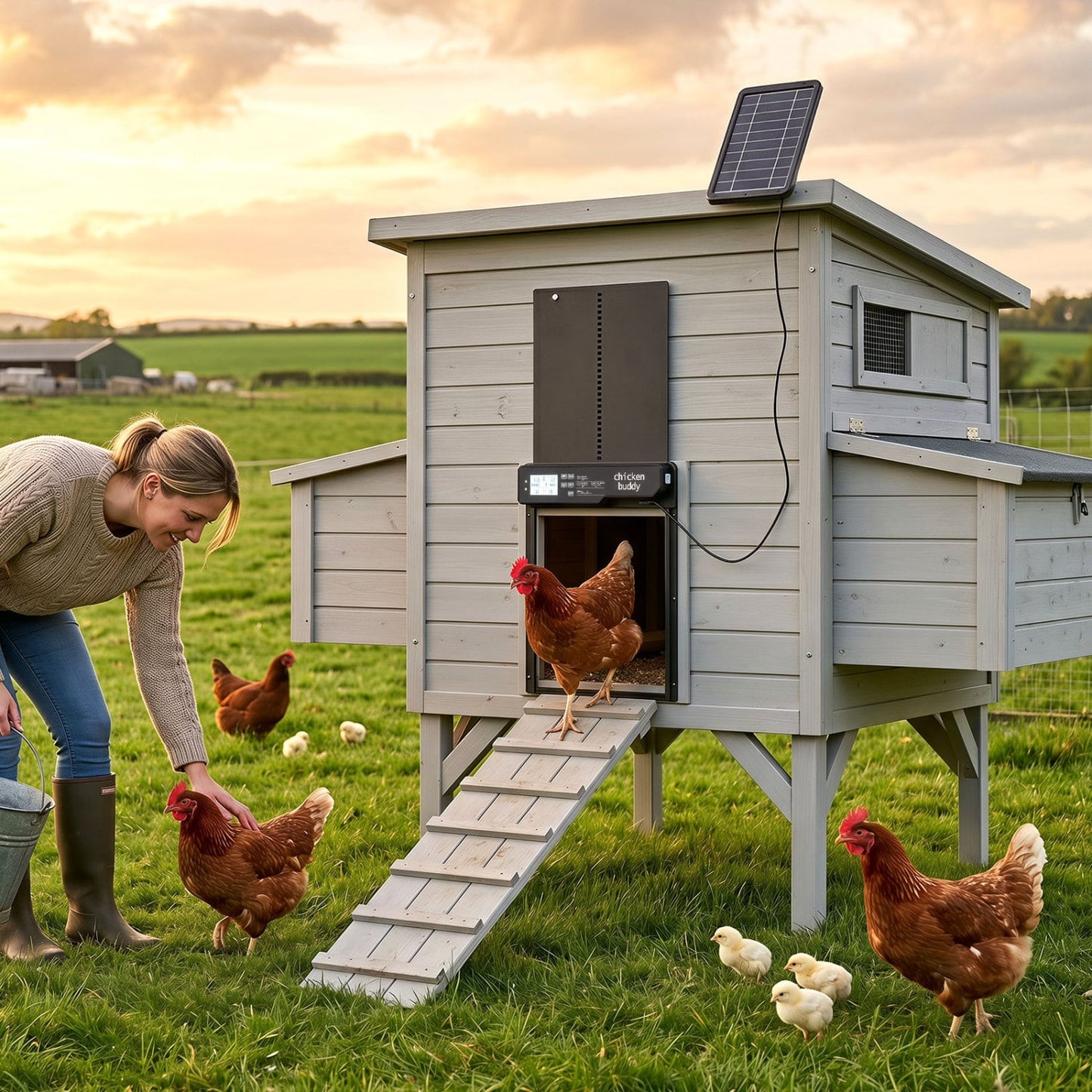 Solar Automatic Chicken Coop Door Chicken Coops at Gallery Canada