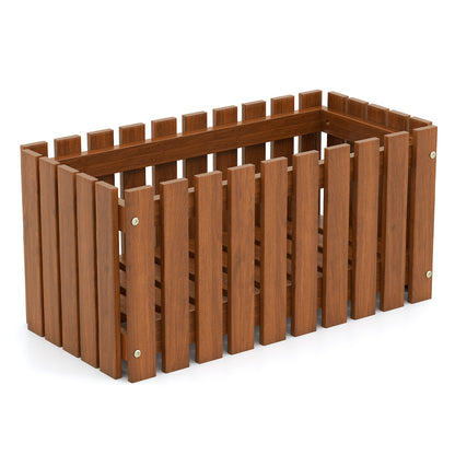 Solid Wood Raised Garden Bed, Natural Raised Garden Beds at Gallery Canada
