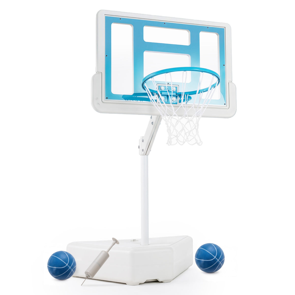 Splash & Shoot Pool Basketball Hoop, Blue Sport Equipments Blue at Gallery Canada