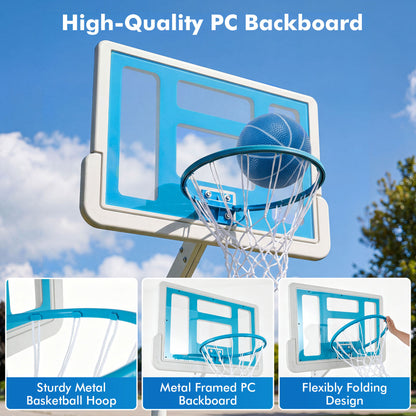 Splash & Shoot Pool Basketball Hoop, Blue Sport Equipments at Gallery Canada