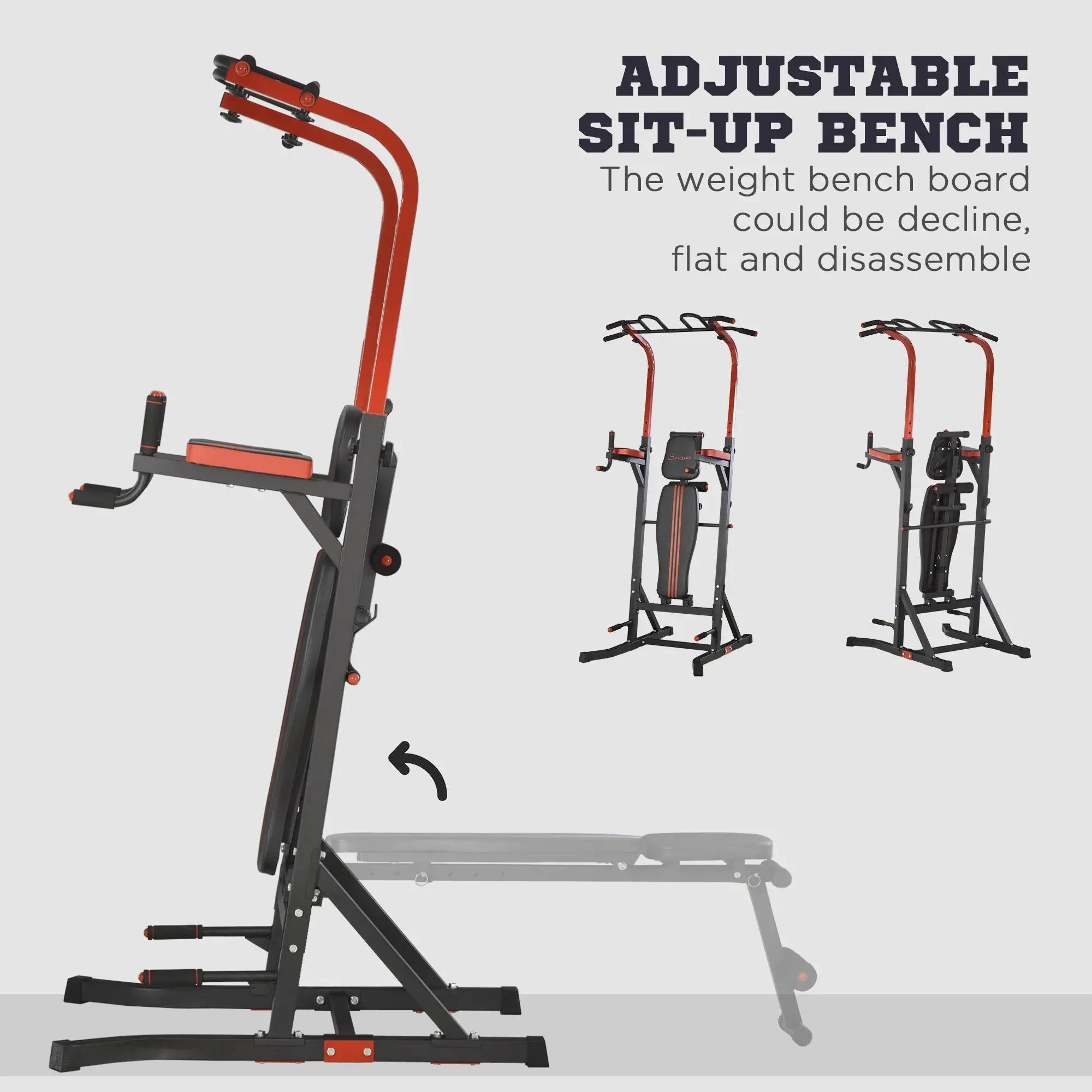Power Tower Pull Up Bar, Home Gym Equipment, Sit Up Bench Power Towers at Gallery Canada
