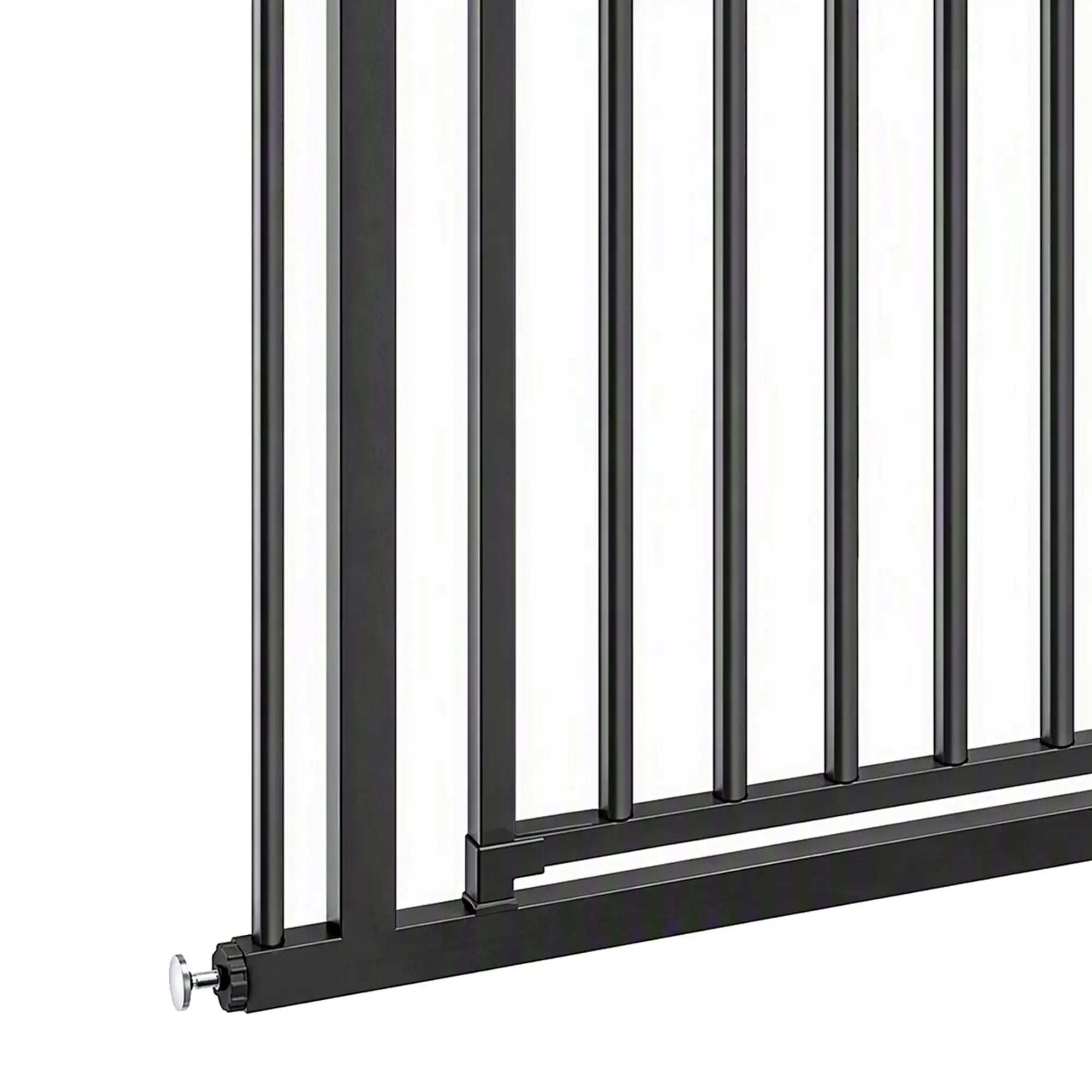 30-32In Baby Pet Gate 36In H Auto-Close Two-Way, Black Pet Gates at Gallery Canada
