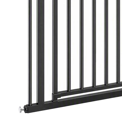 30-32In Baby Pet Gate 36In H Auto-Close Two-Way, Black Pet Gates at Gallery Canada