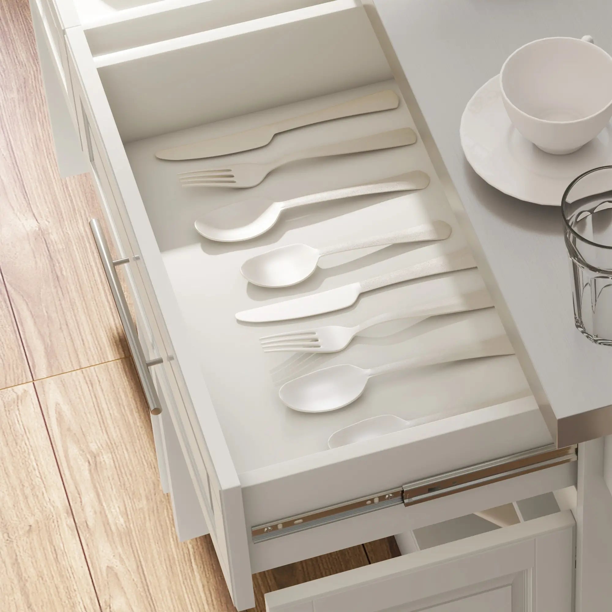 Rolling Kitchen Island with Storage, Stainless Steel Top, Drawers, Cream Kitchen Islands & Kitchen Carts at Gallery Canada