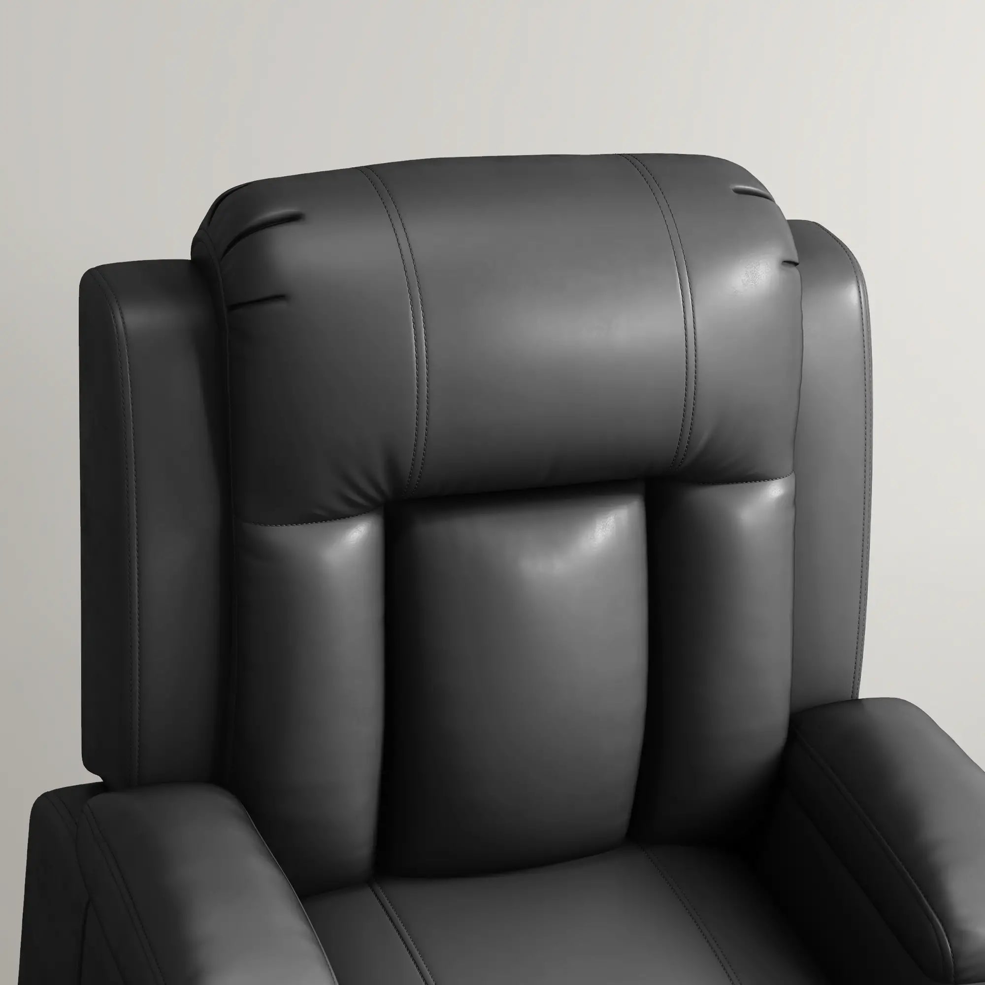 Electric Lift Chair, Power Recliner with Footrest, Remote, Cup Holders, Grey Electric Power Lift Chairs at Gallery Canada