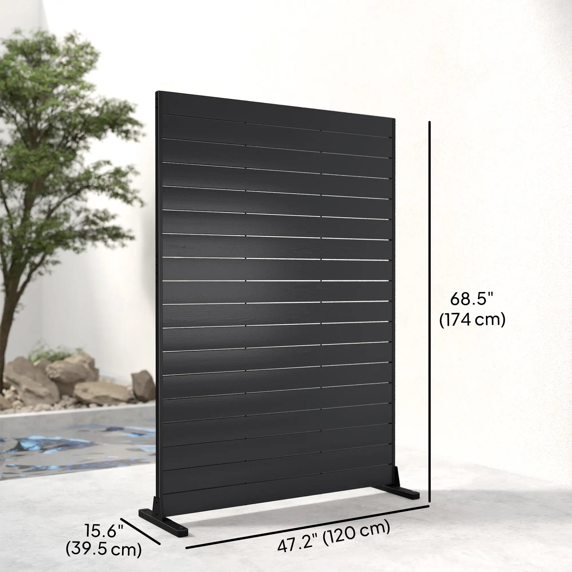 Outdoor Privacy Screen, 47.2