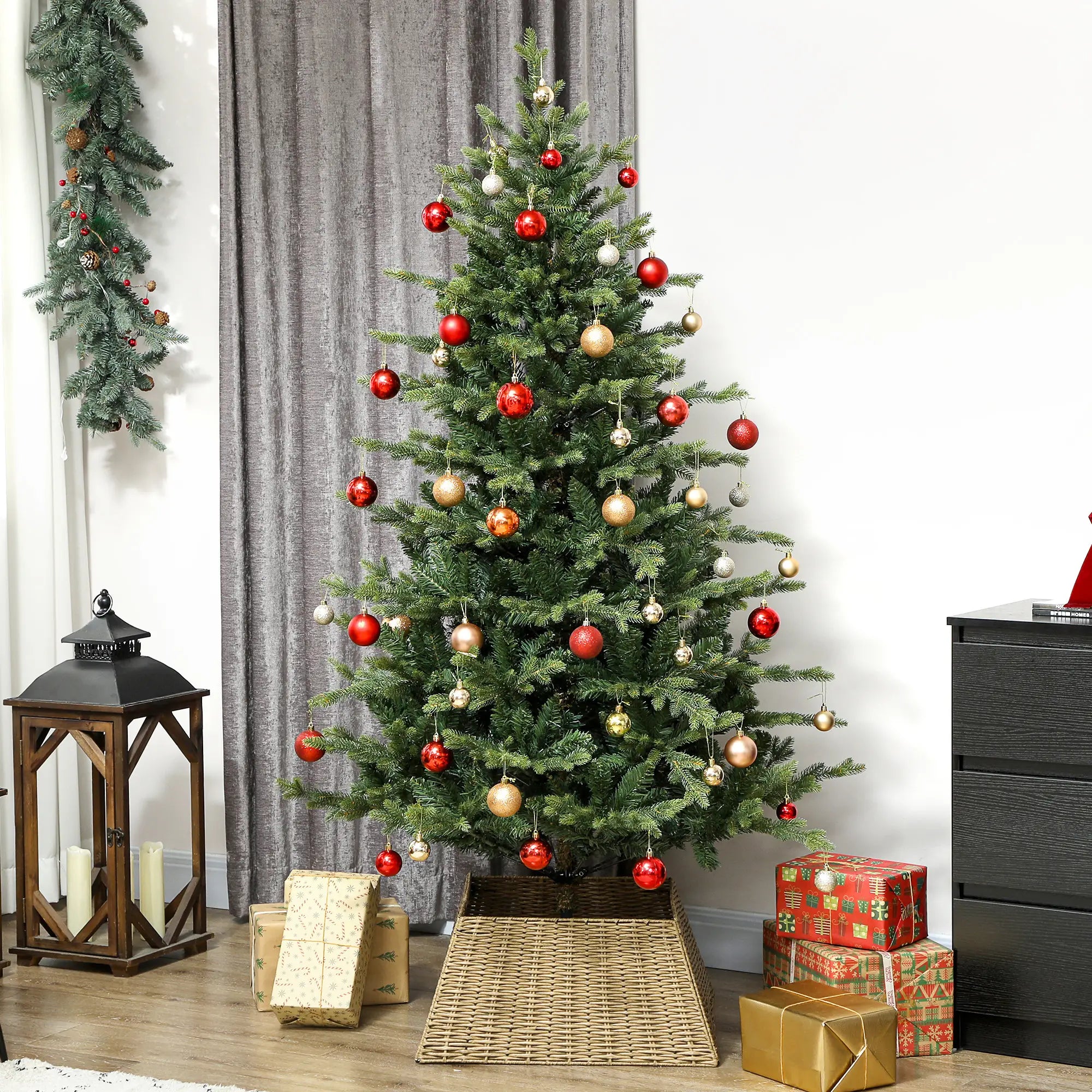 Rustic Christmas Tree Skirt, Plastic Tree Collar, Natural Christmas Trees at Gallery Canada