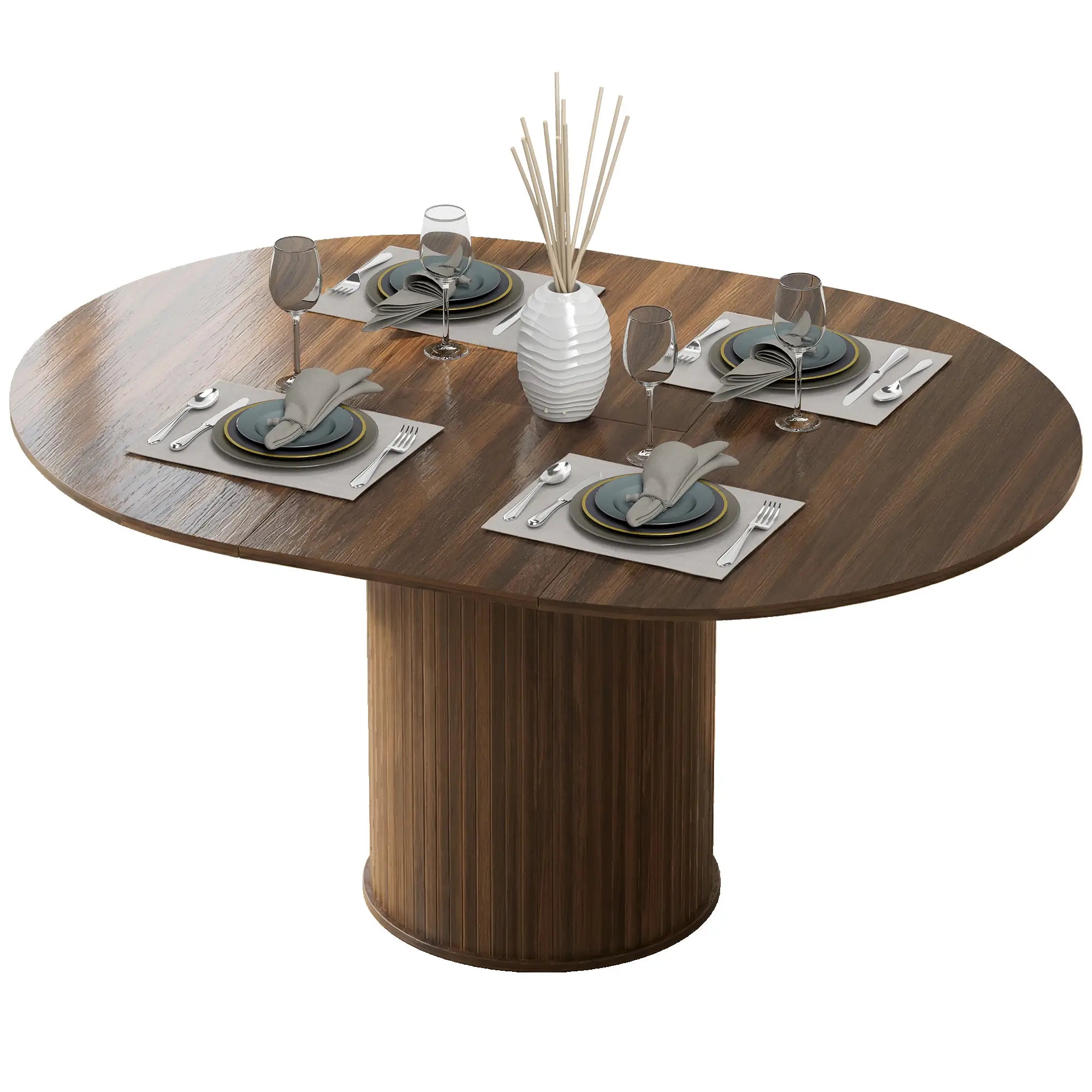 Extendable Kitchen Table, 43.5