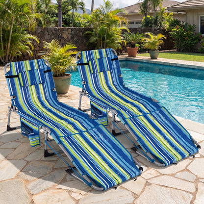 Tanning Chair With Face Arm Holes, Portable Sunbathing Chair, Green Beach & Lawn Chairs at Gallery Canada