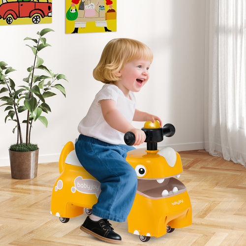 Toddler Ride On Toy Walking Sliding Car, Yellow