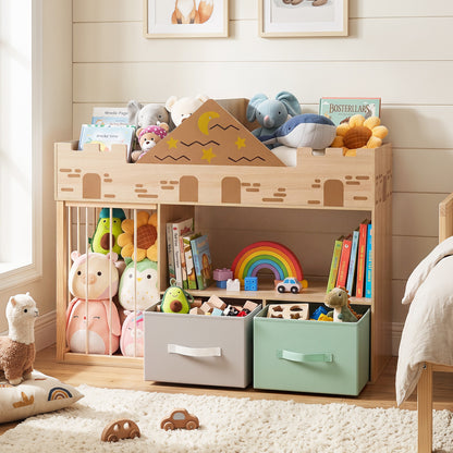 Toy Storage Organizer with Shelves, Natural Kids Storage at Gallery Canada