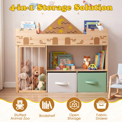 Toy Storage Organizer with Shelves, Natural Kids Storage at Gallery Canada