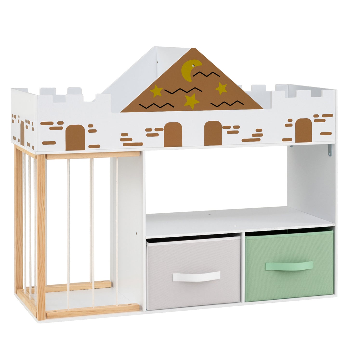 Toy Storage Organizer With Stuffed Animal Storage, White Kids Storage White at Gallery Canada