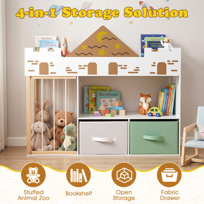 Toy Storage Organizer With Stuffed Animal Storage, White Kids Storage at Gallery Canada