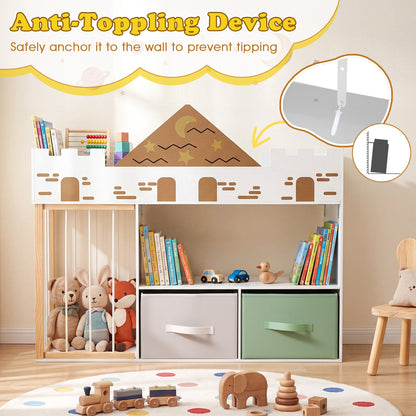 Toy Storage Organizer With Stuffed Animal Storage, White Kids Storage at Gallery Canada
