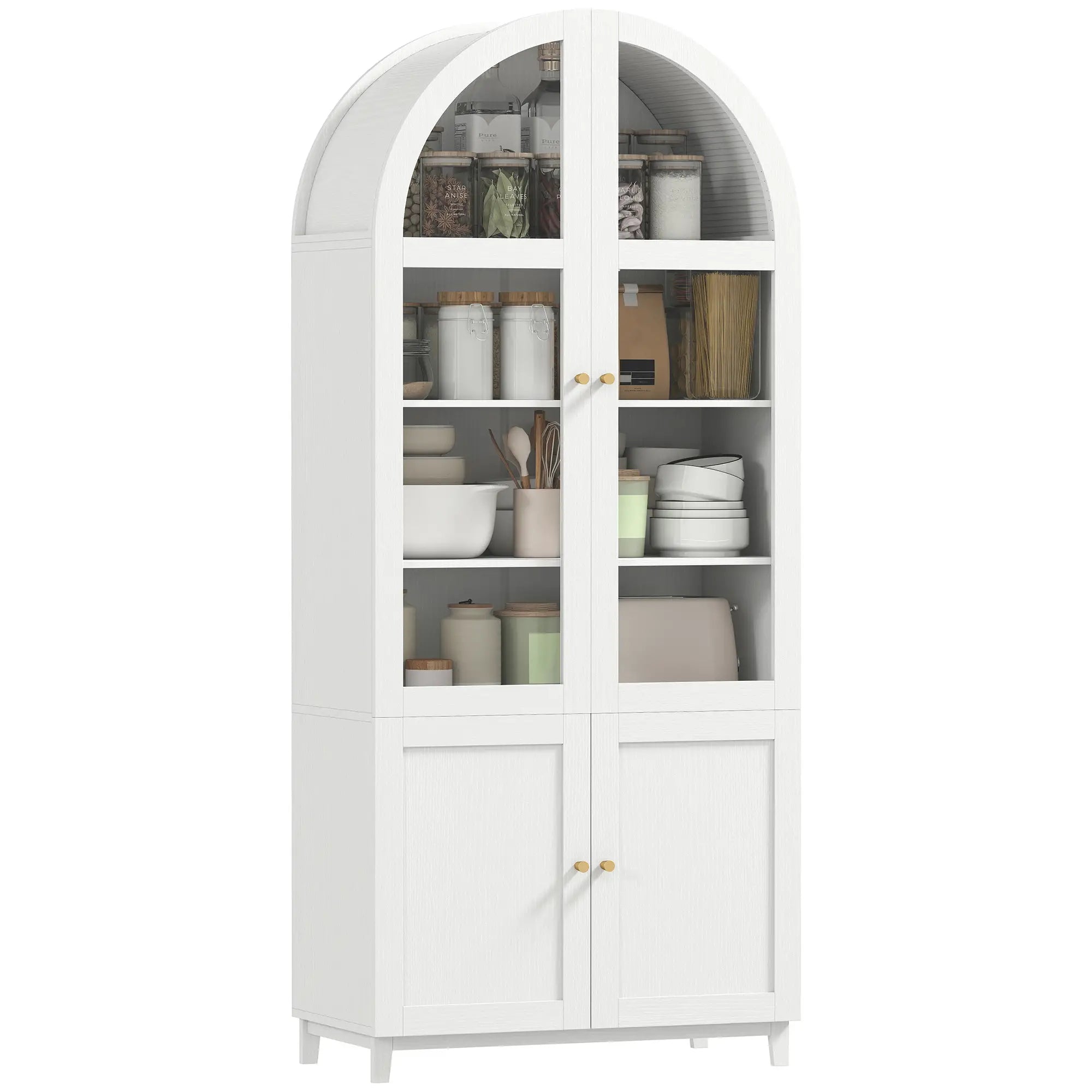 Arched Pantry Cabinet, 71