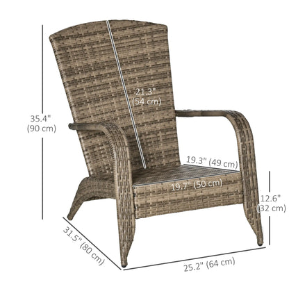 Wicker Adirondack Chair With Cushions, Blue Patio Chairs at Gallery Canada