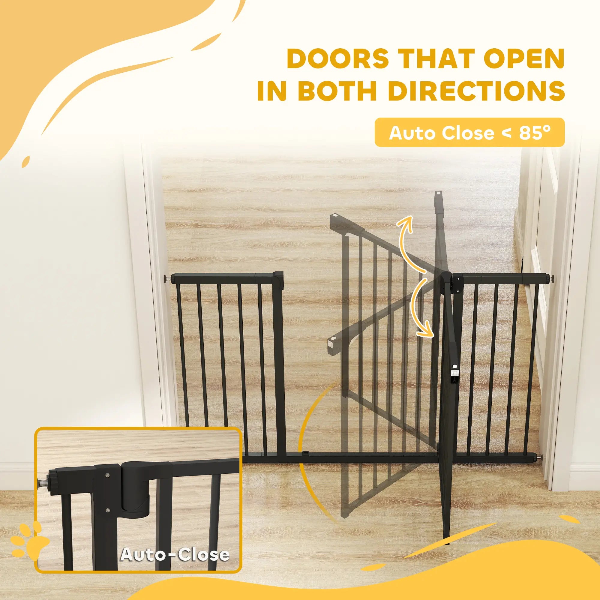 Baby Gate, Pet Safety Gate, 30
