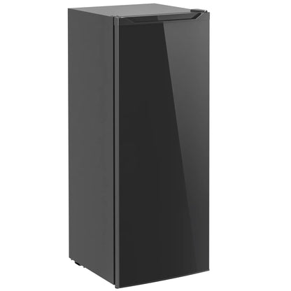 7.0 Cu.Ft Upright Freezer, 6 Adjustable Shelves, Reversible Door, Black Small Kitchen Appliances Black at Gallery Canada