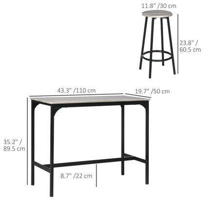 5-Piece Counter Height Bar Table Set, Dining Table for 4 Bar Sets at Gallery Canada