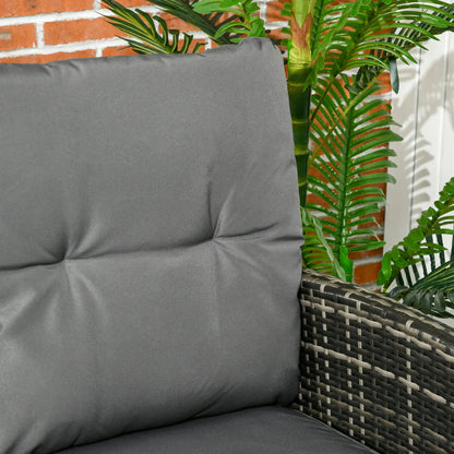 6-Piece Patio Set, Chairs, Ottomans, Sofa, Glass Table, Grey Patio Furniture Sets at Gallery Canada