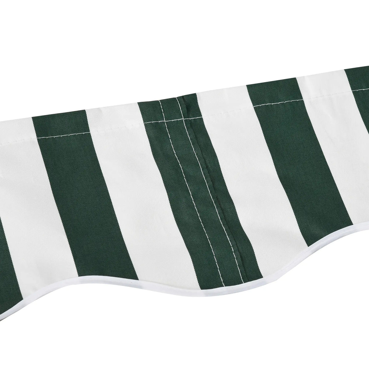 11' X 10' Retractable Awning Fabric Replacement, Uv Protection, Green And White Awning Fabric Replacement at Gallery Canada