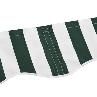 11' X 10' Retractable Awning Fabric Replacement, Uv Protection, Green And White Awning Fabric Replacement at Gallery Canada