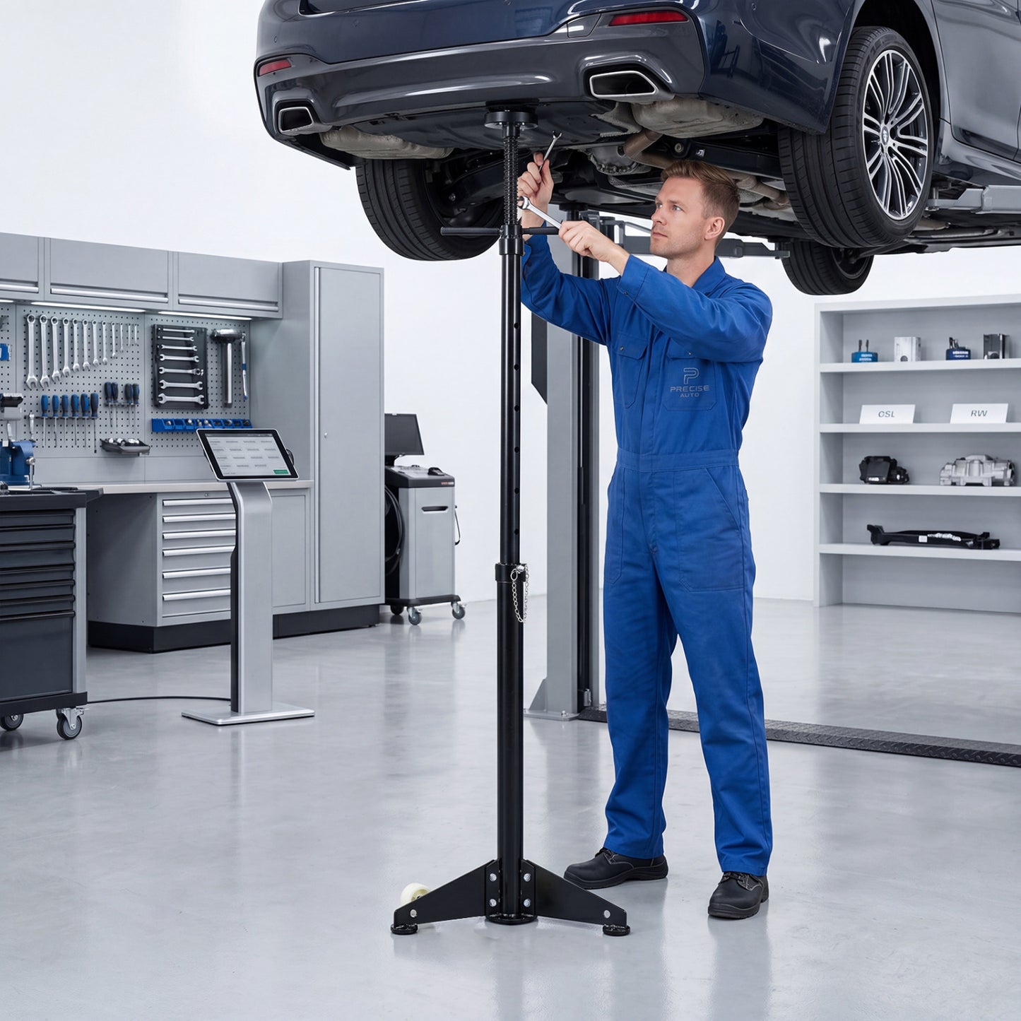 Underhoist Support Stand, Black Garages at Gallery Canada