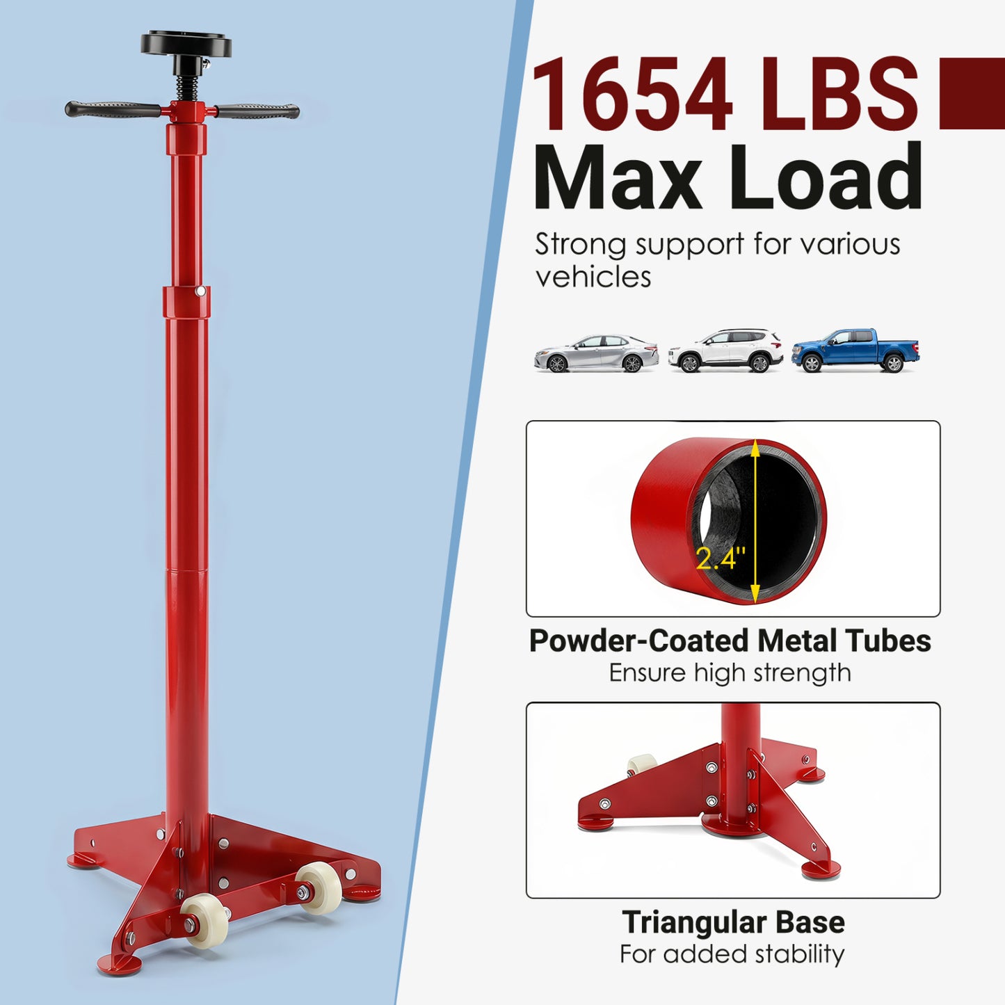 Underhoist Support Stand, Red Garages at Gallery Canada