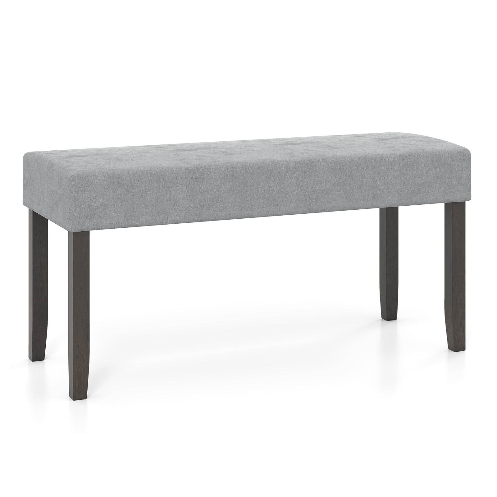 Upholstered Entryway Bench, With Padded Seat, Gray Shoe Racks & Storage Benches Gray at Gallery Canada