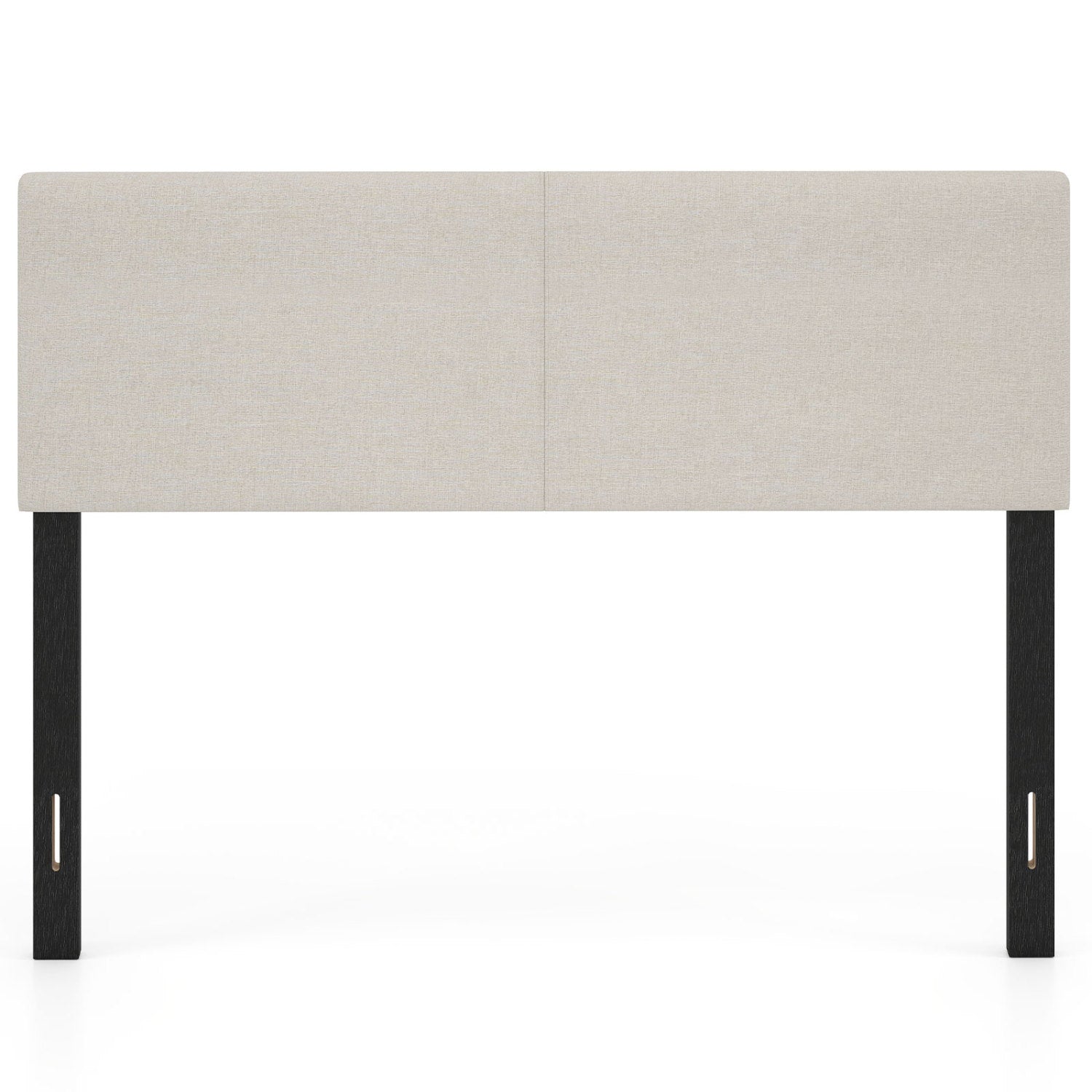 Upholstered Headboard Queen, Full Size, Quilted Linen, Beige Headboards at Gallery Canada