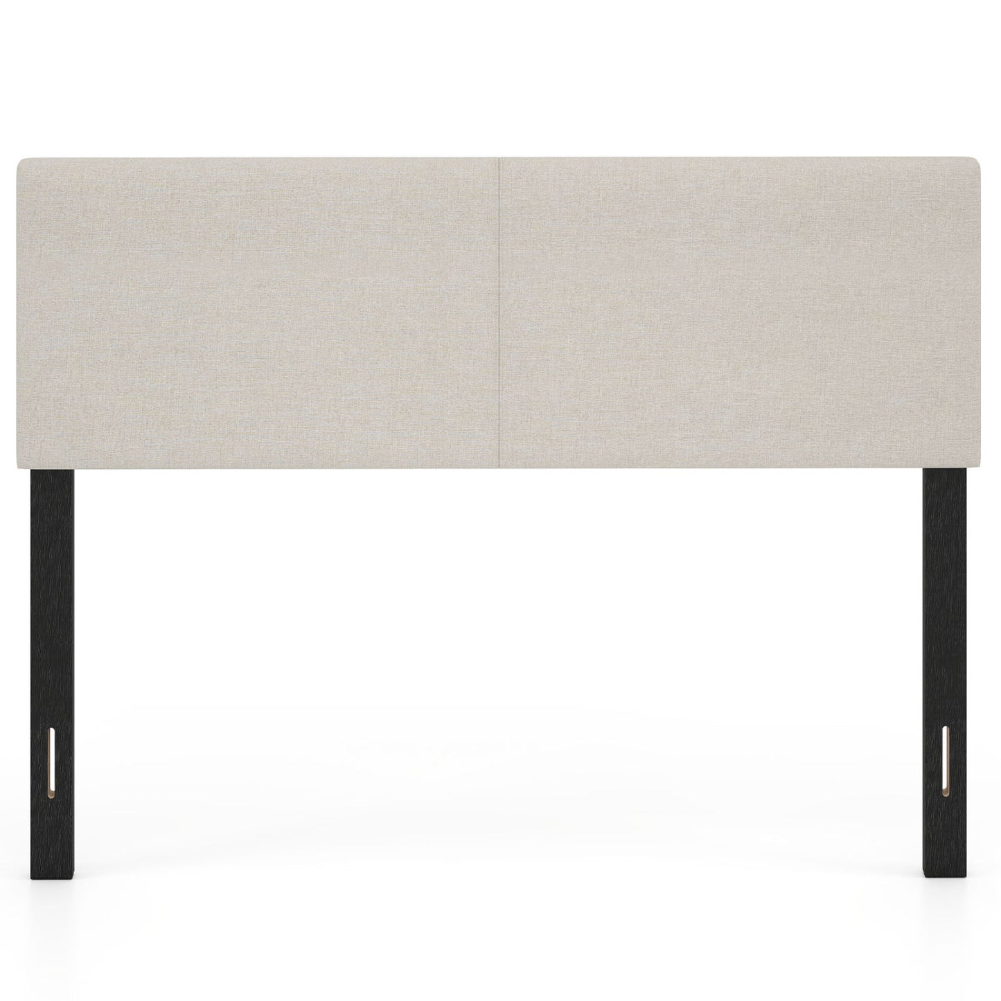Upholstered Headboard Queen, Full Size, Quilted Linen, Beige Headboards at Gallery Canada