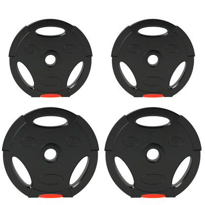 1-Inch Weight Plates, Barbell Weights Set, 2 x 11lbs + 2 x 5.5lbs Dumbbells & Barbells at Gallery Canada