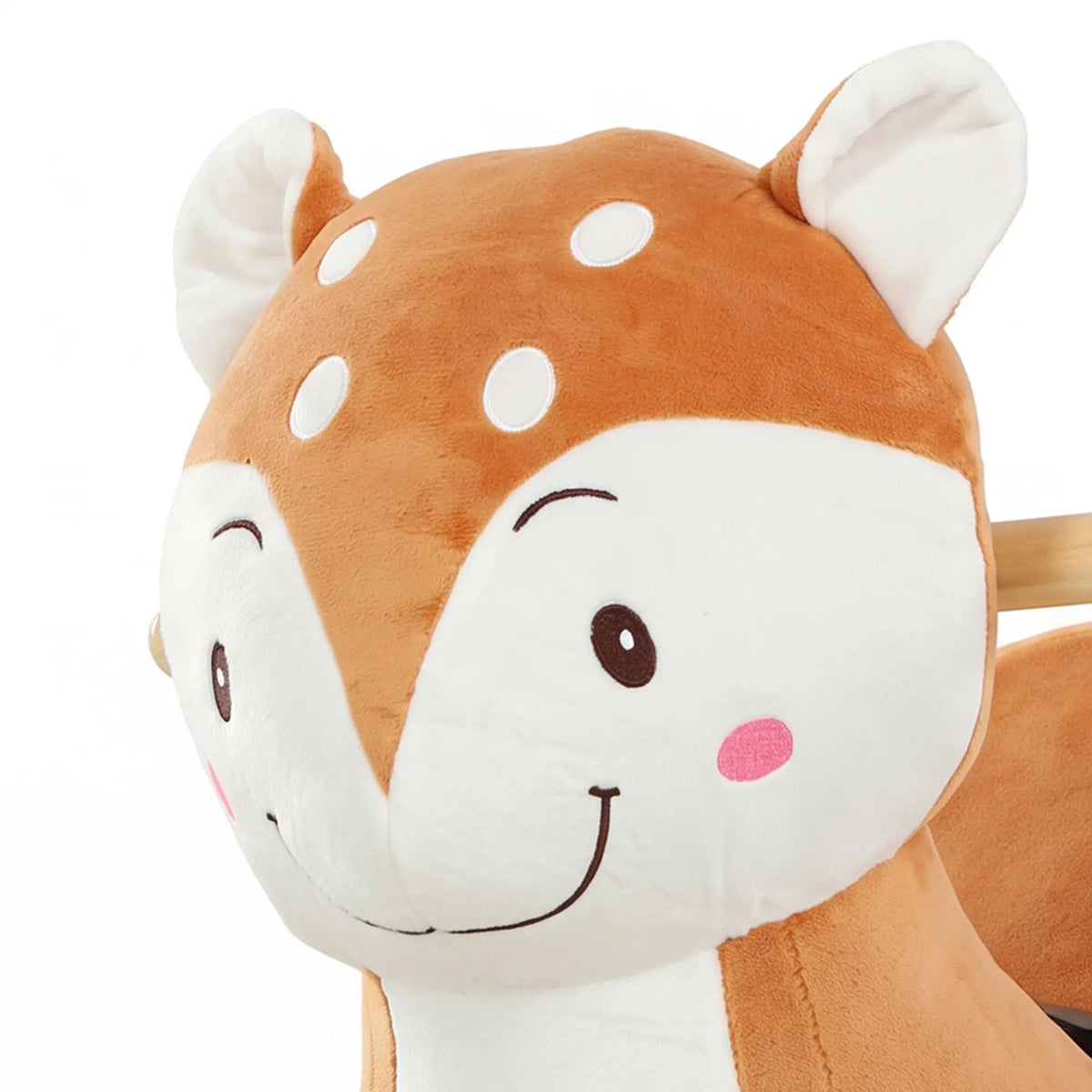 Deer Rocking Horse for Toddlers 1-3 Years, Brown Rocking Horses at Gallery Canada