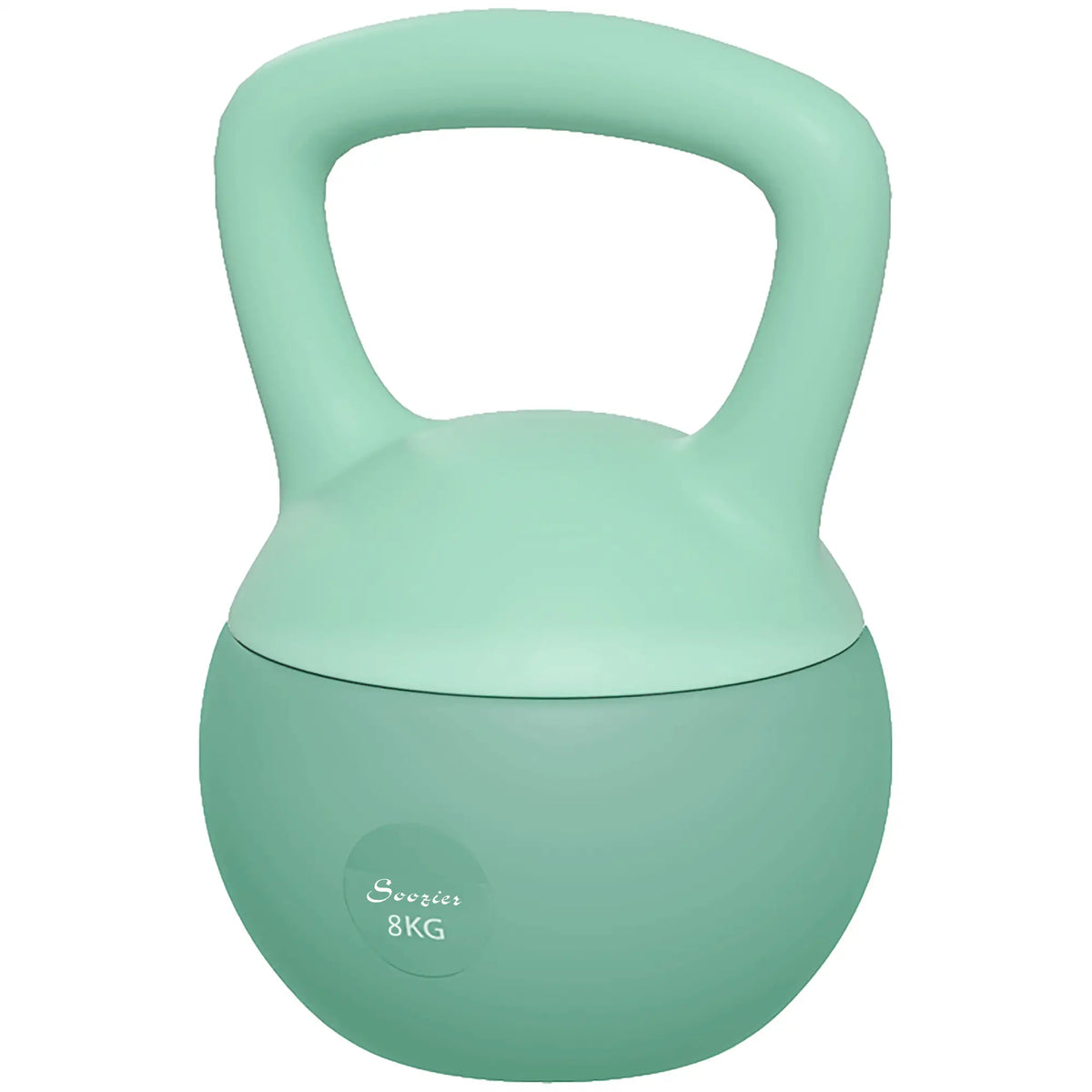 18 lb Soft Kettlebell, Sand Filled, Grip Handle, Full Body Workout Strength Training Equipment Green at Gallery Canada