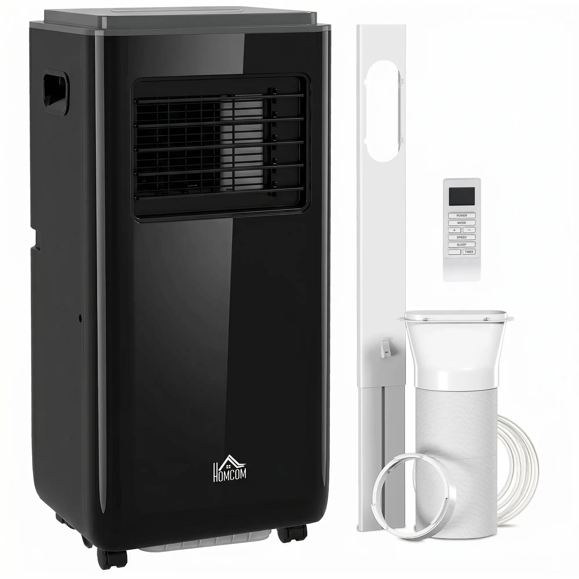 10,000 BTU Mobile Air Conditioner, 440 Sq. Ft., Dehumidifier, Fan, Black Air Conditioner at Gallery Canada