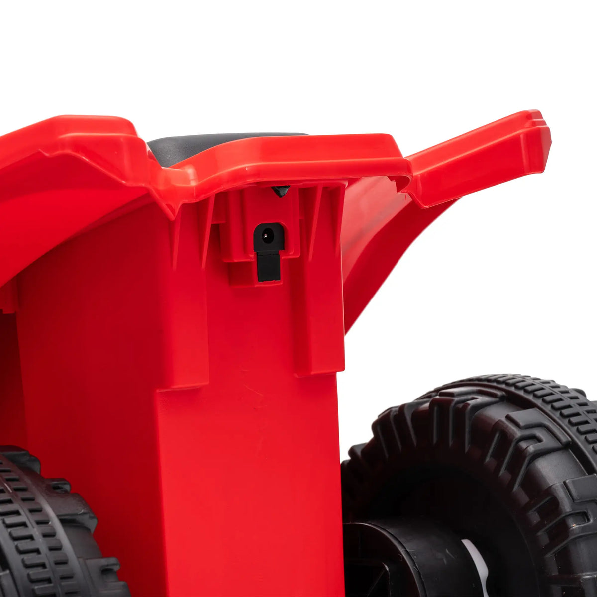 6V Kids ATV Quad, Button Control, 45Mins Runtime, Red Electric Toy Cars at Gallery Canada