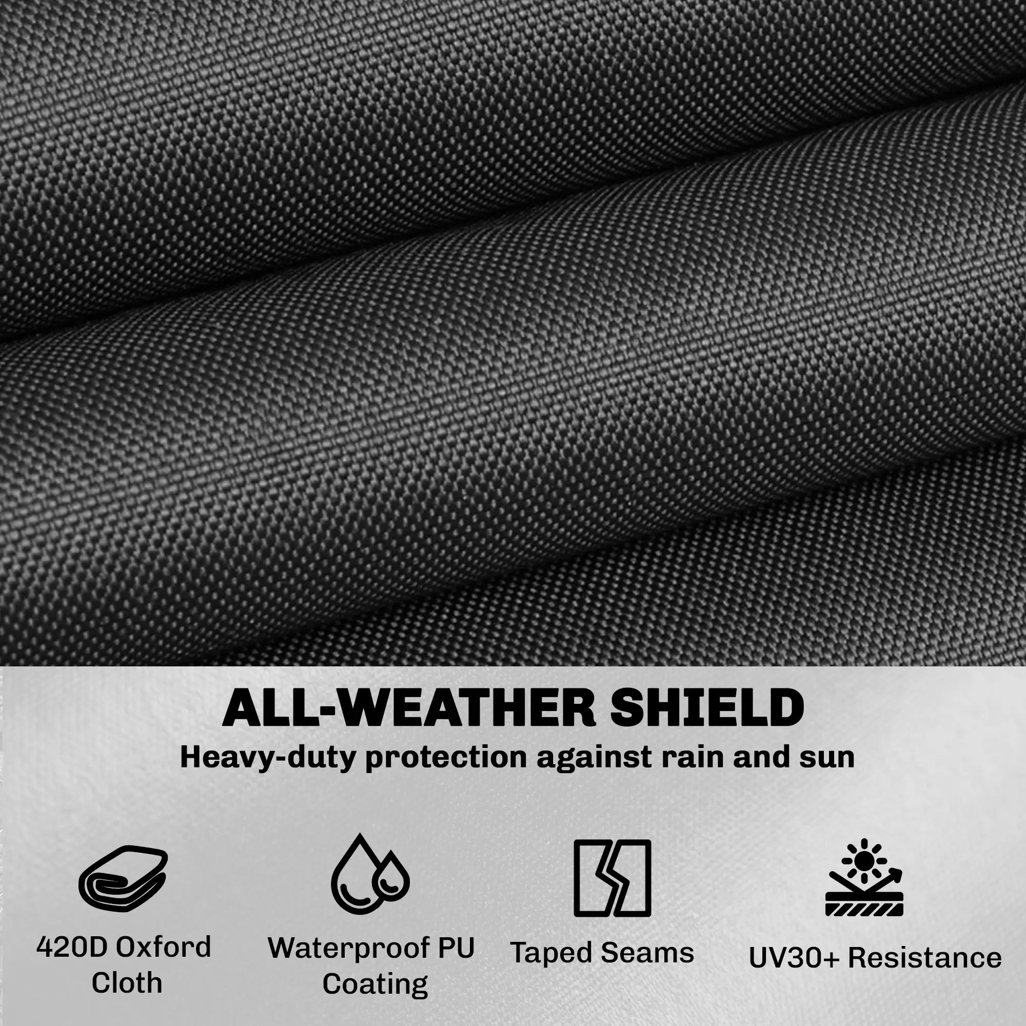 V-Shaped Patio Furniture Cover, Waterproof, 85
