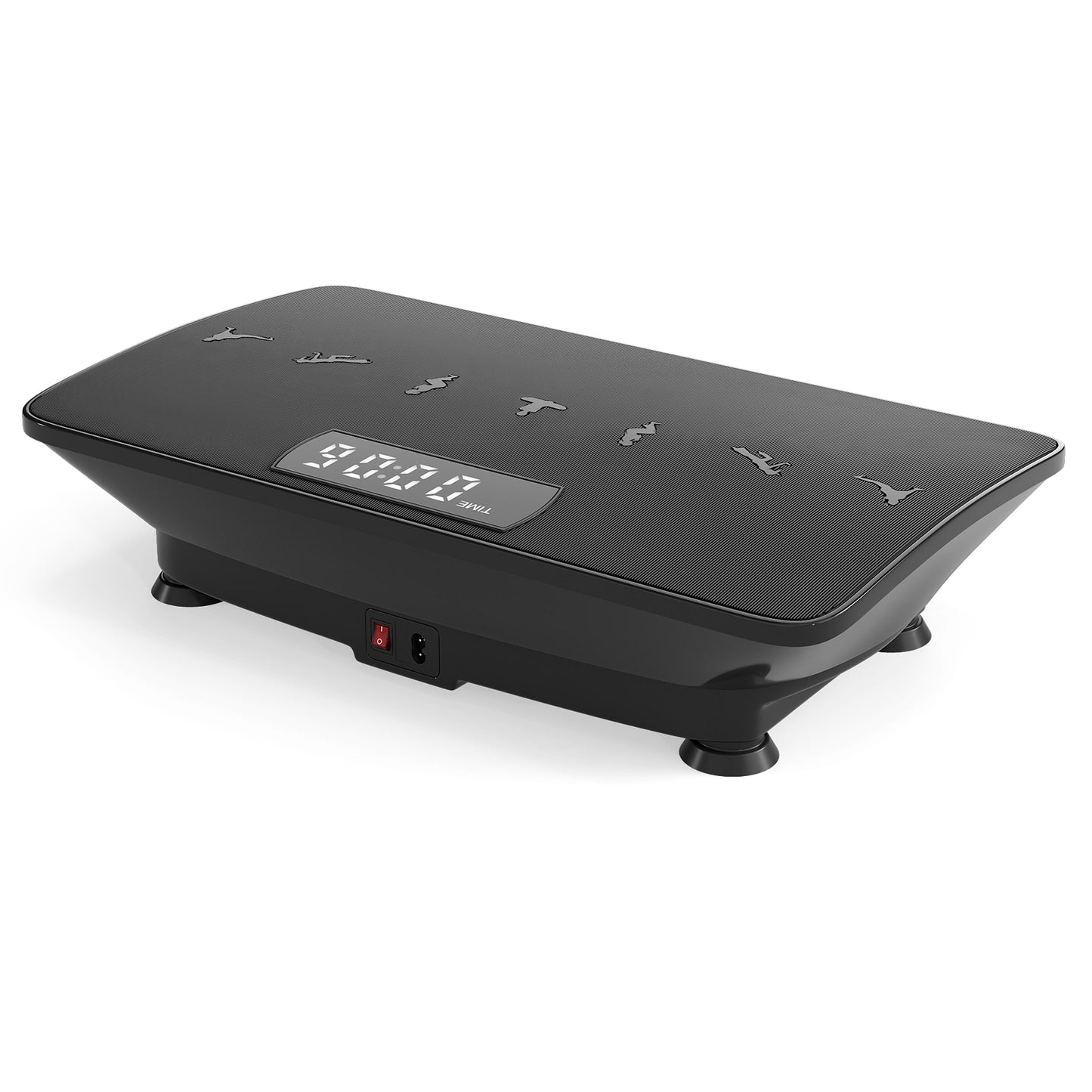 Vibration Plate Exercise Machine with Gravity Sensor for Home, Black Vibration Exercise Machines at Gallery Canada