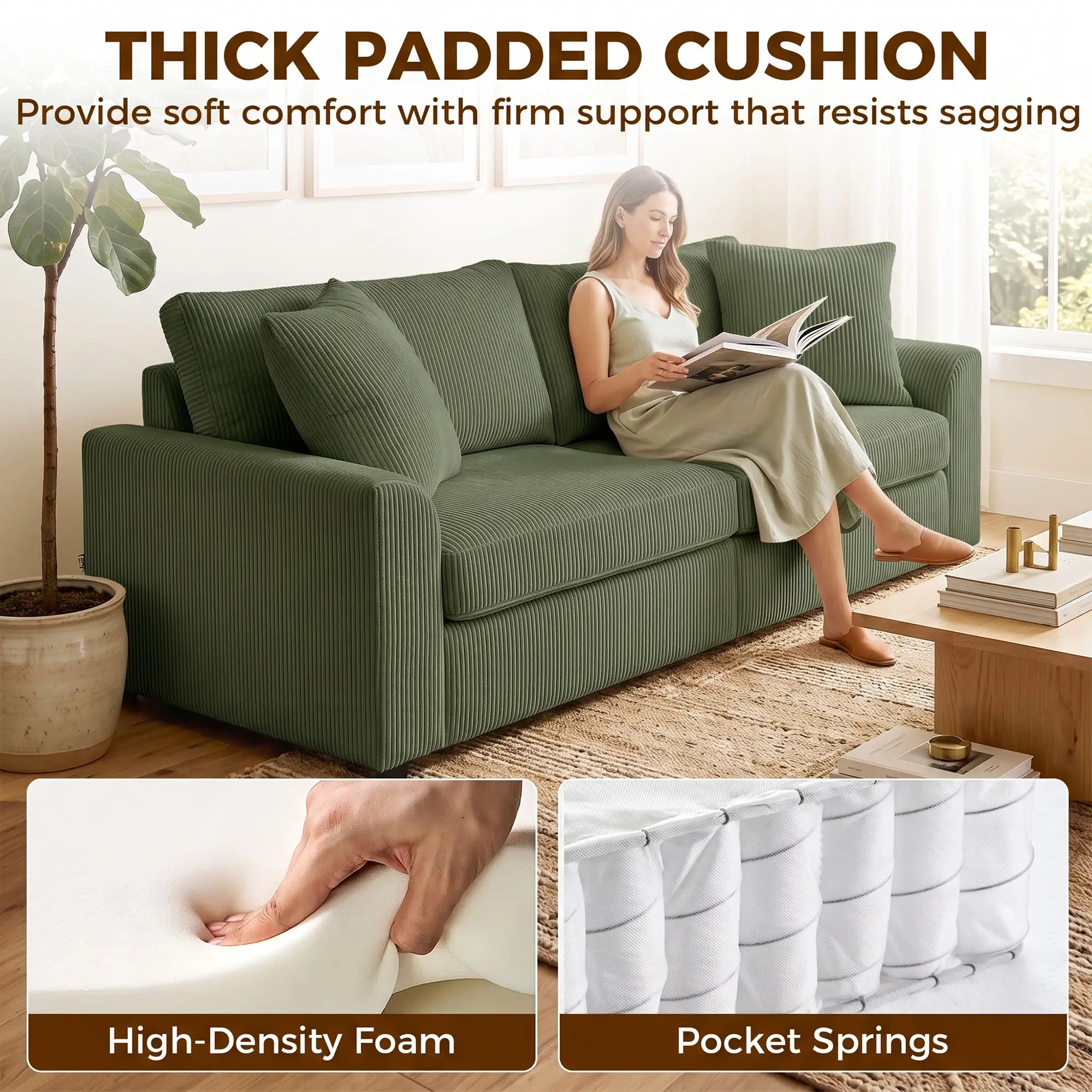 3 Seater Sofa, 83.5