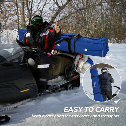 4-Person Insulated Ice Fishing Tent, Portable Shelter, Carry Bag, -22℉ Ice Fishing Tents at Gallery Canada