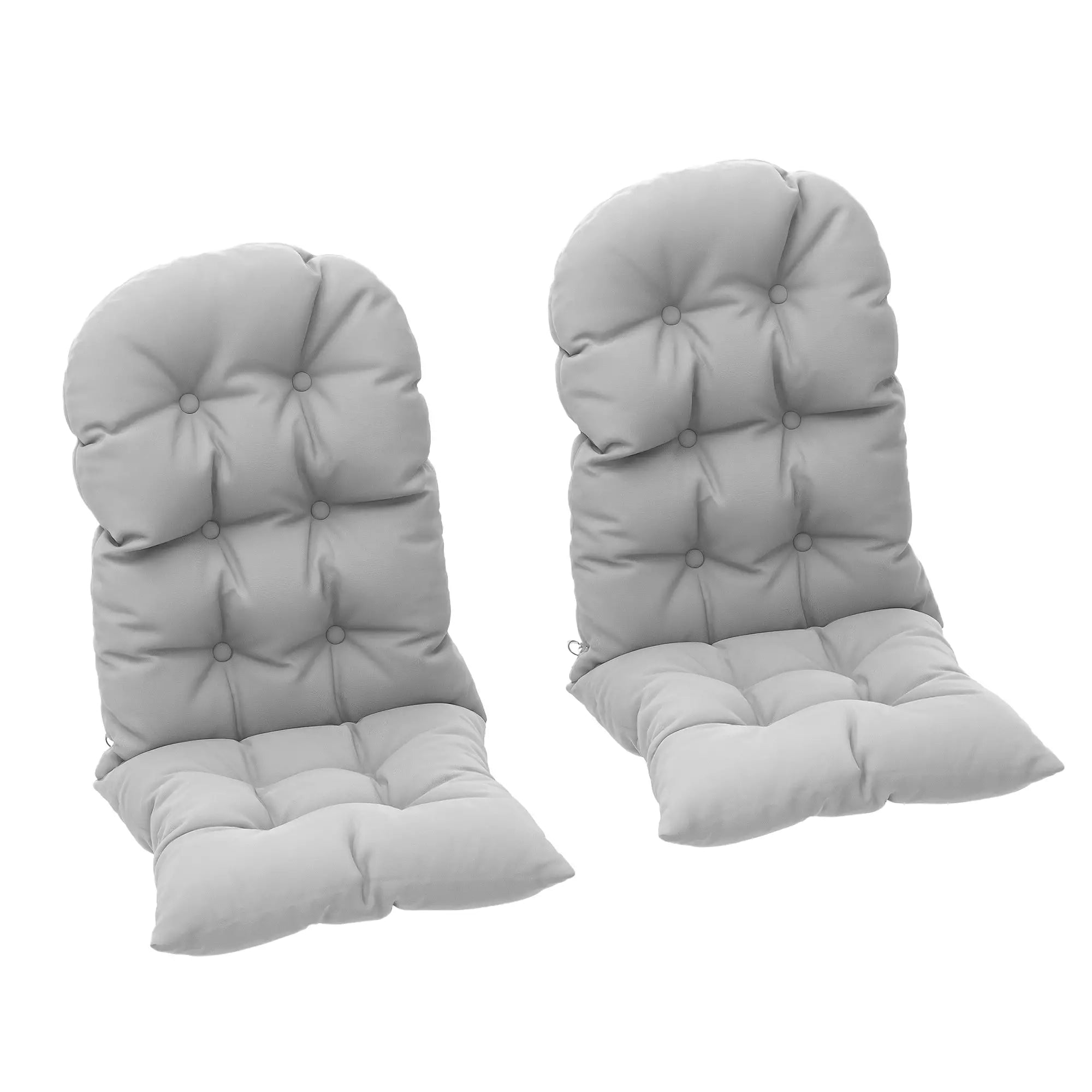 Adirondack Chair Cushions, Set of 2, Light Grey Patio Chair Cushions at Gallery Canada